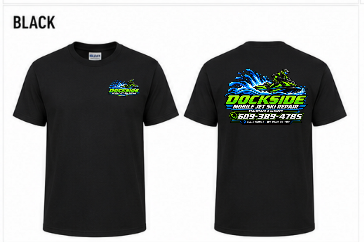 DOCKSIDE Mobile Jet Ski T-Shirts