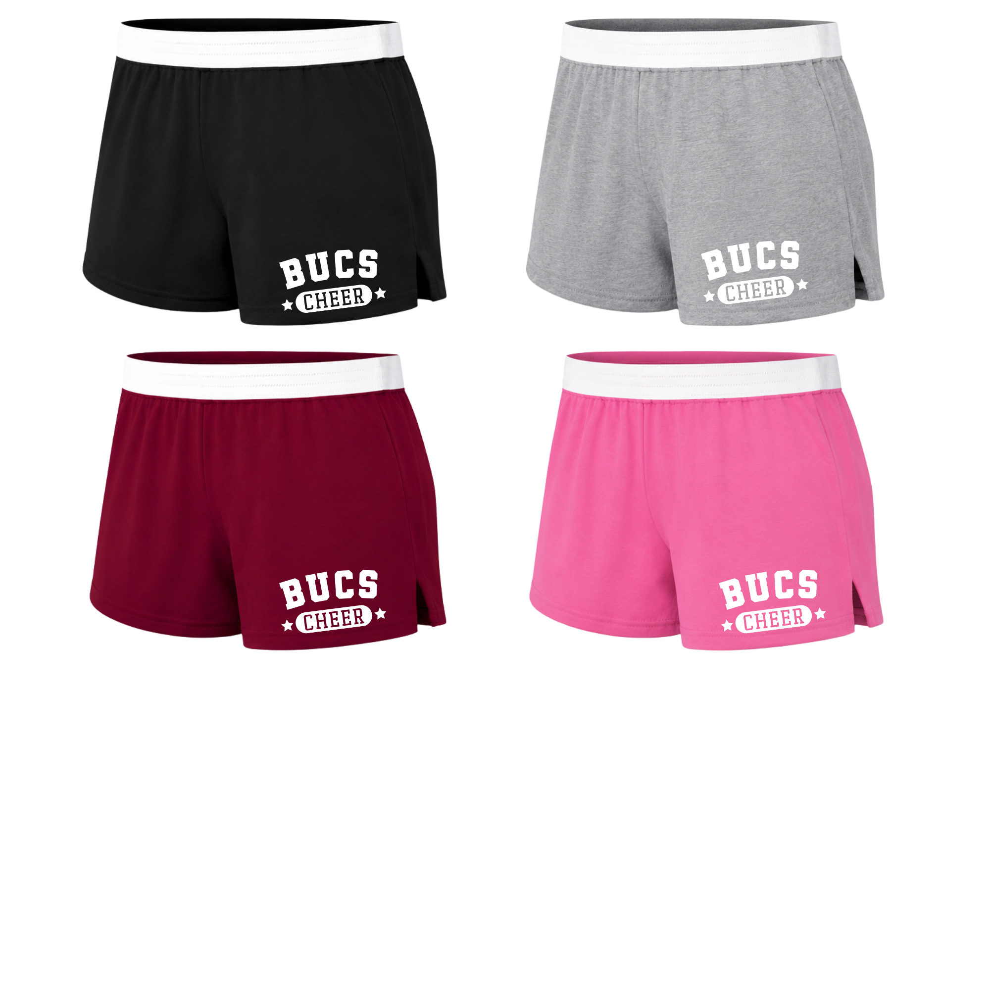 Red Bank Bucs Cheer Shorts