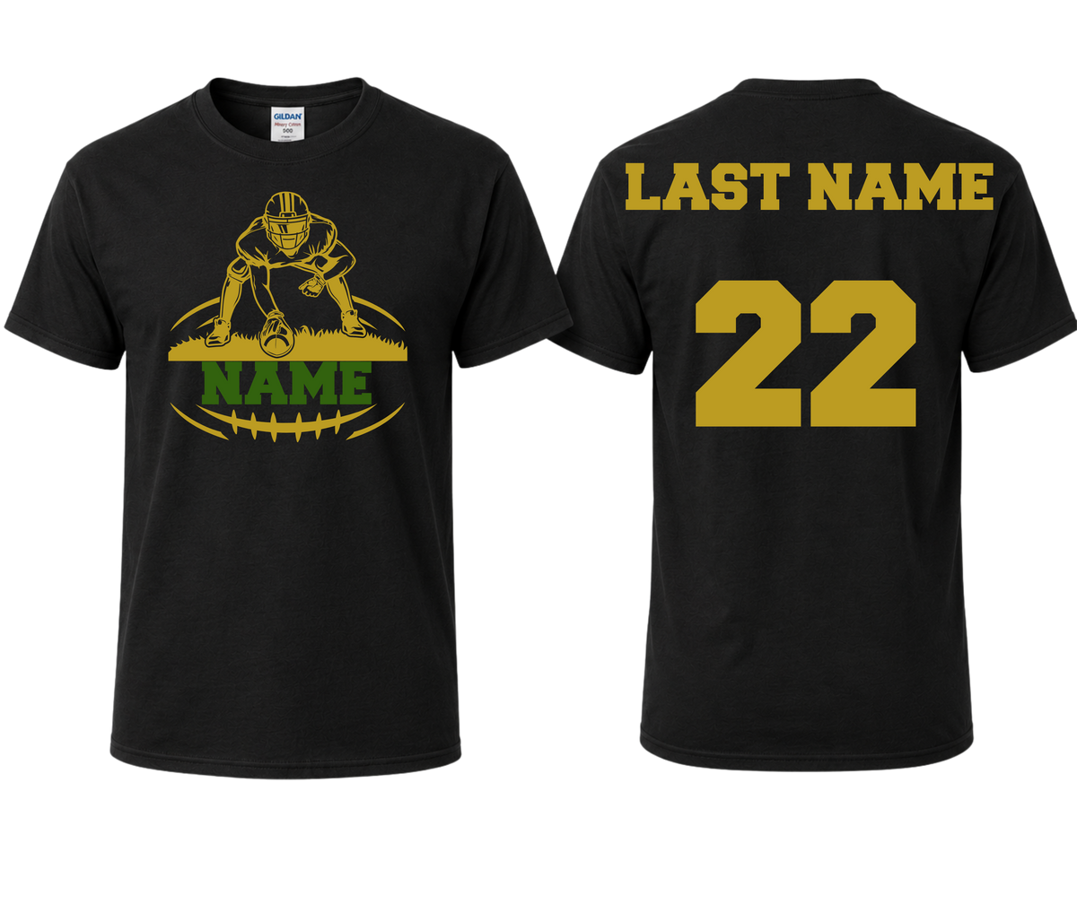 Personalized Football T-shirt