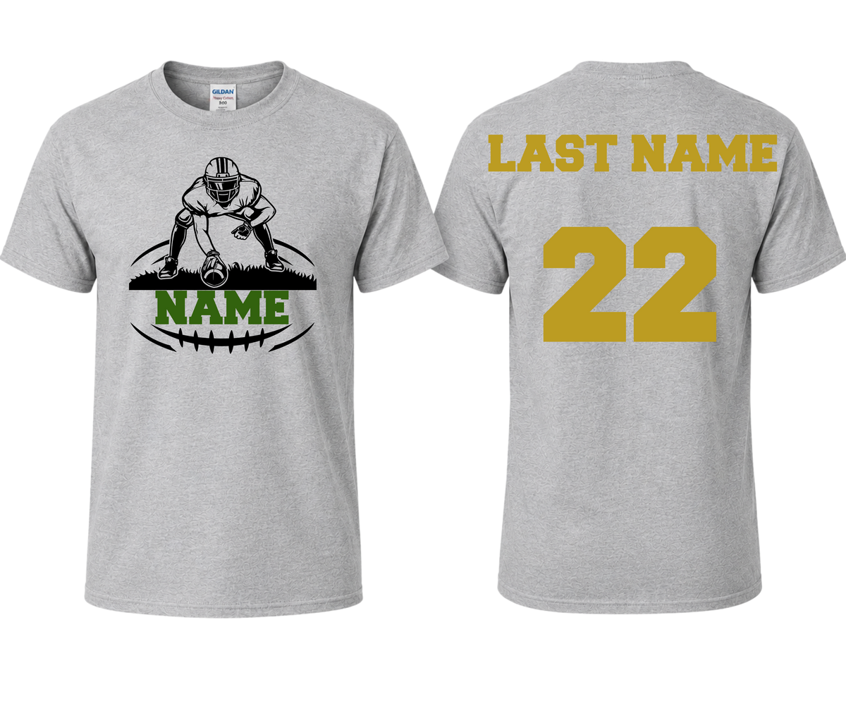 Personalized Football T-shirt