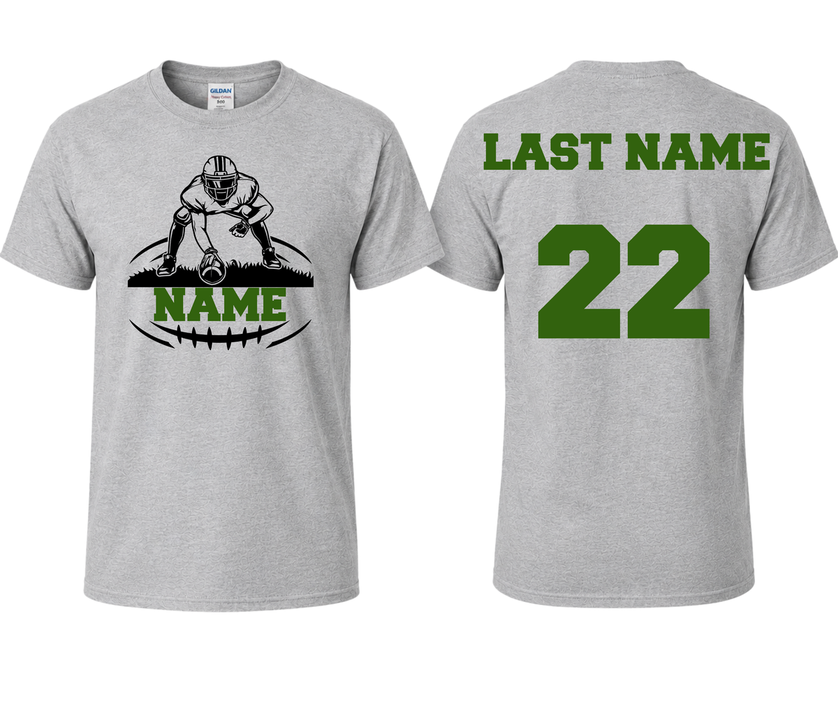 Personalized Football T-shirt