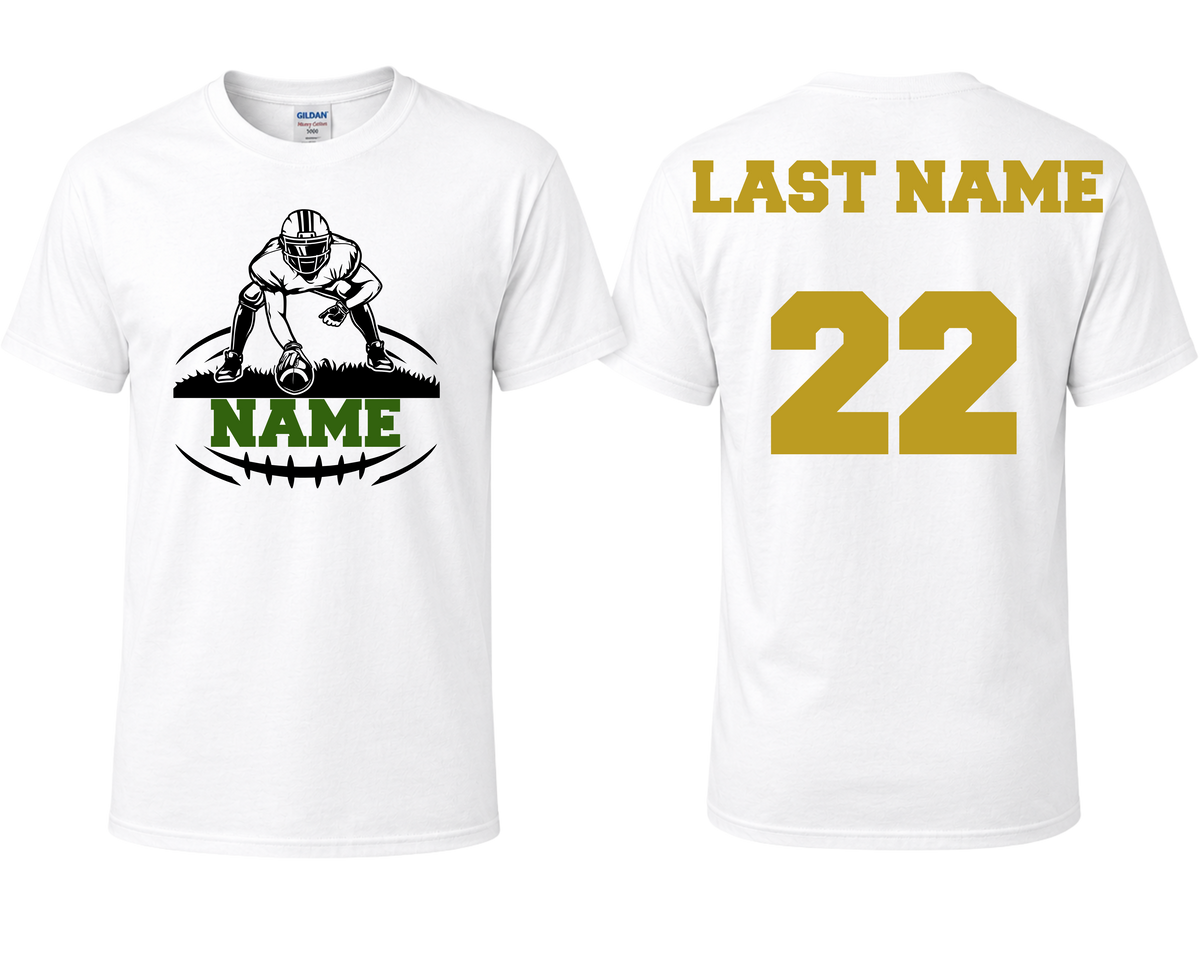 Personalized Football T-shirt