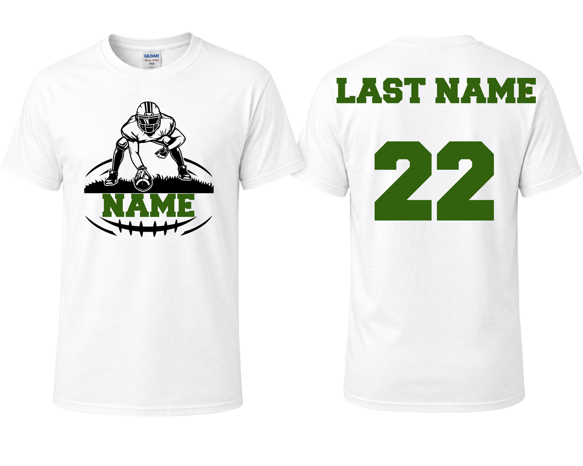 Personalized Football T-shirt